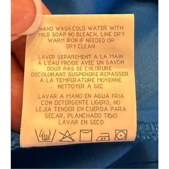 Leslie Fay Women’s Vintage Suit 2-Pieces Sz. 14 Blue Career - Picture 8 of 9